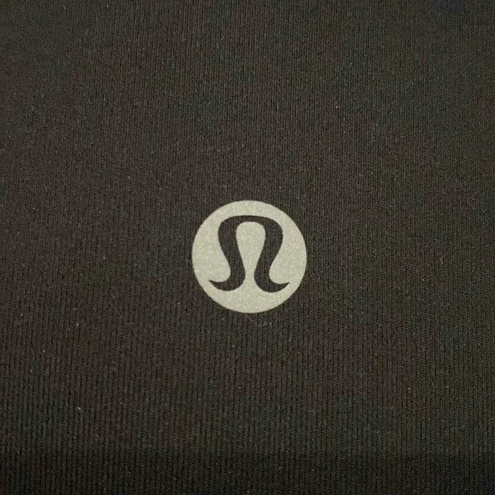 EUC!‎ Lululemon Sunshine Salutation Crop Leggings Mesh Inserts Black Size 4